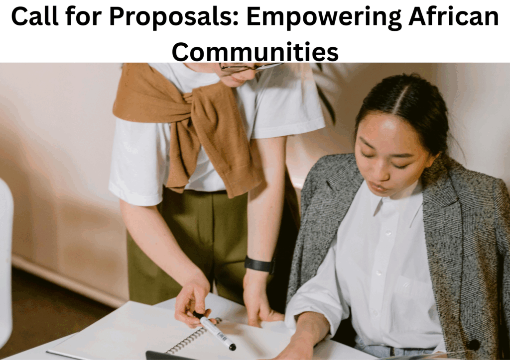 CJIFA 2025 Call for Proposals: Empowering African Communities for Climate Action and Justice