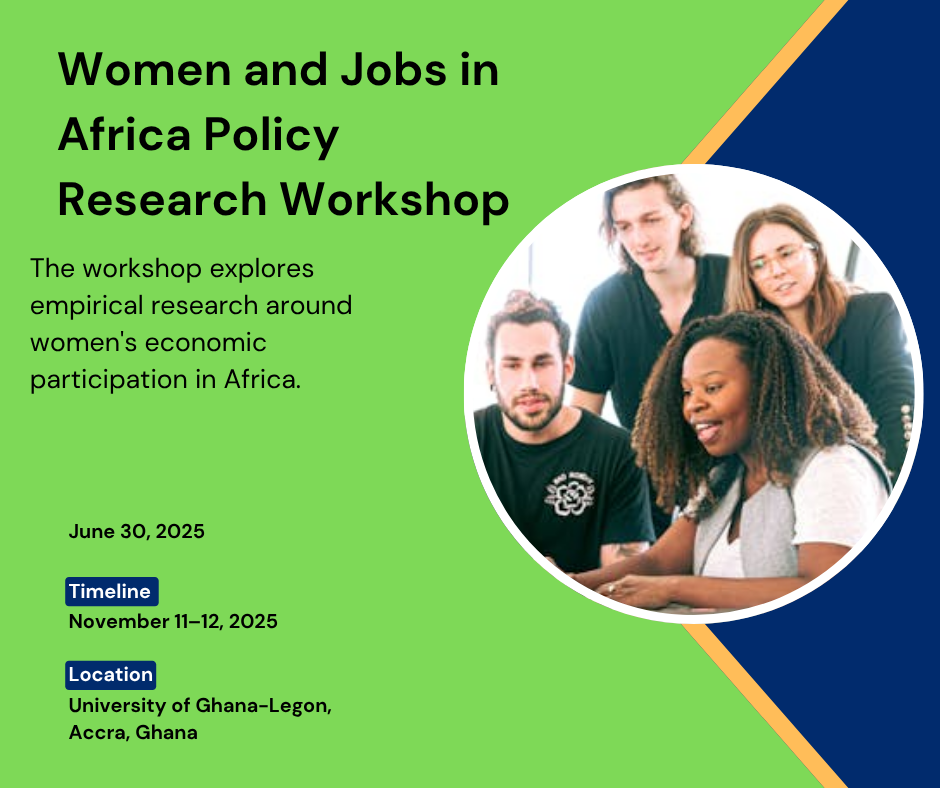 Women and Jobs in Africa Policy Research Workshop 2025