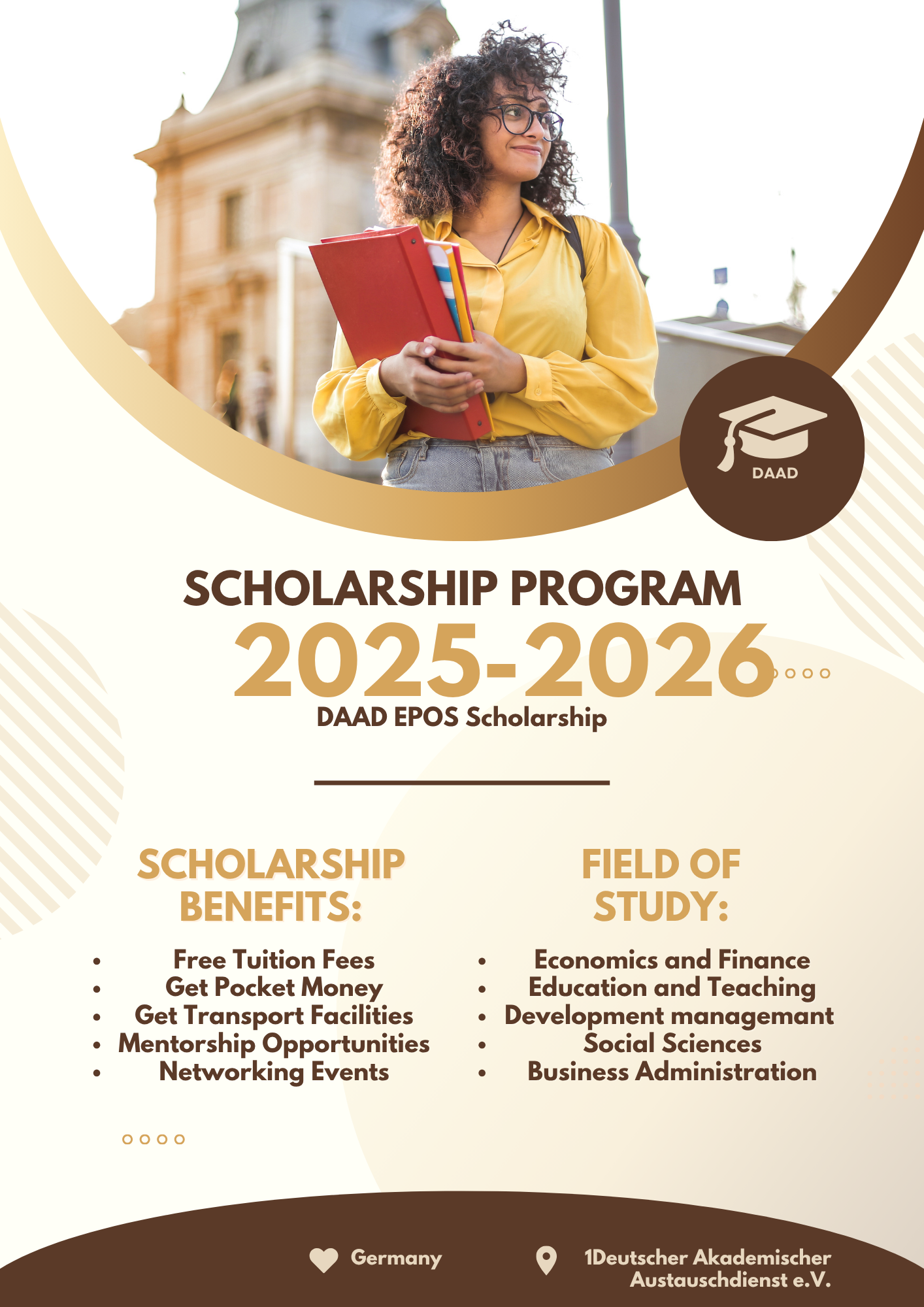 Fully Funded to Study in Germany! | DAAD EPOS Scholarship 2025–2026