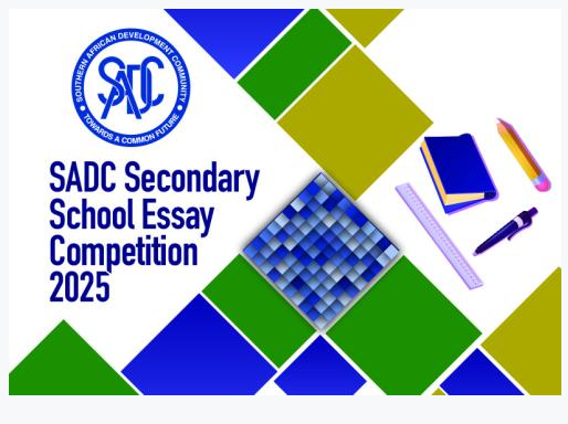 ### Call for Entries: 2025 SADC Secondary School Essay Competition