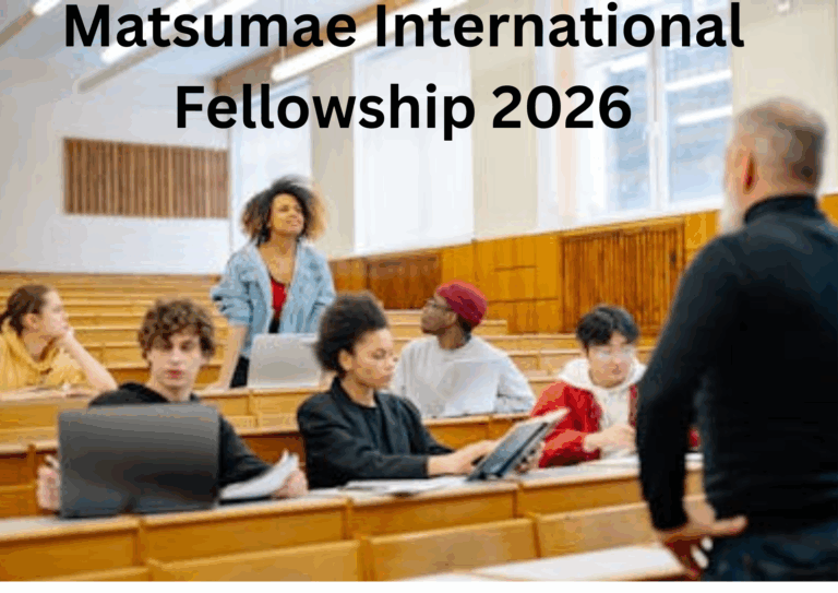 Matsumae International Foundation Fellowship 2026